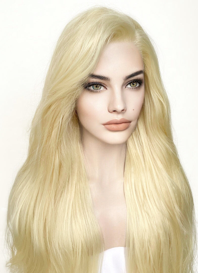 Blonde Wavy Lace Front Synthetic Wig LF1314