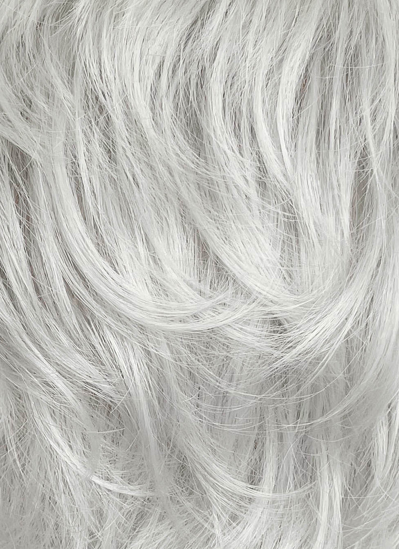 Devil May Cry Dante Silver Grey Wavy Lace Front Synthetic Men's Wig LF6116