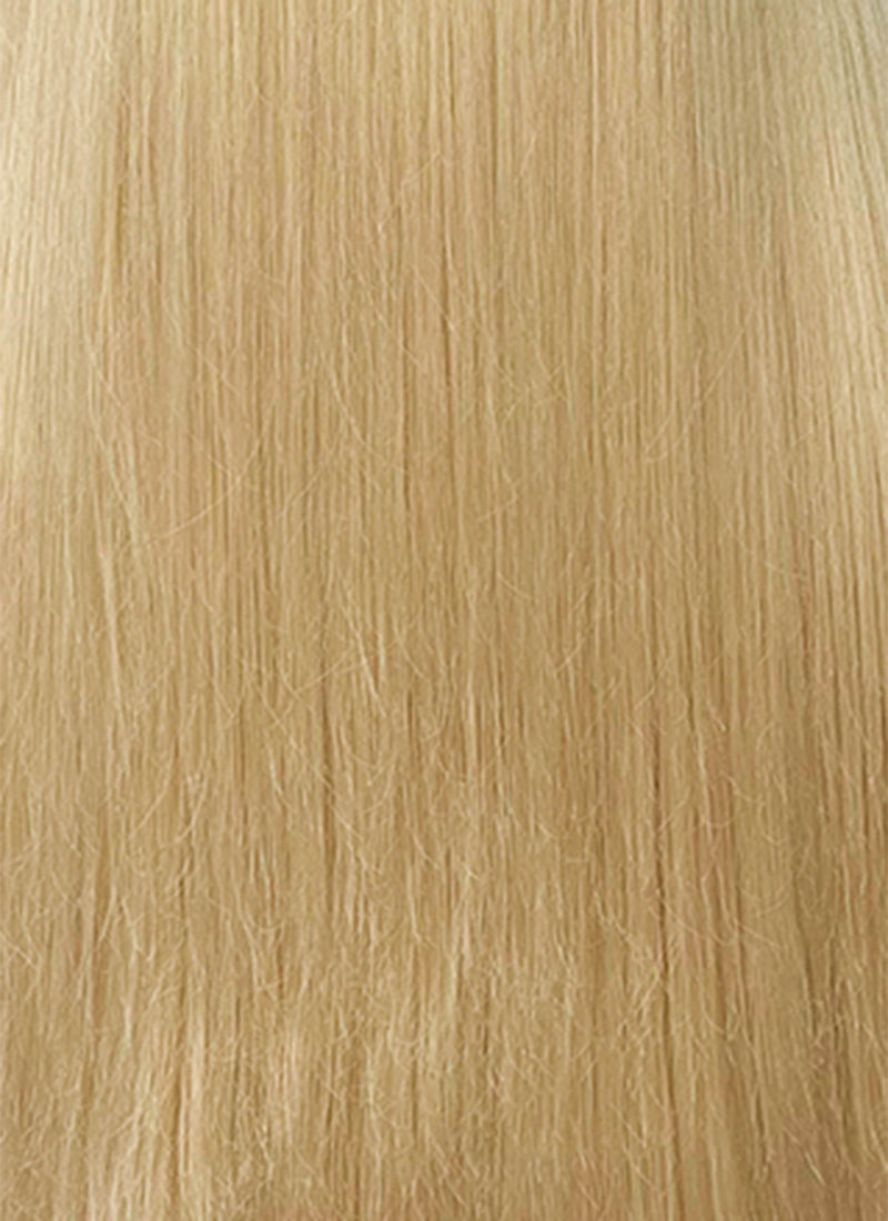 Marvel Rivals Dagger Yaki Blonde Straight Lace Front Synthetic Wig LF6122