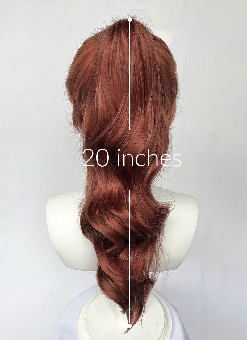 Clair Obscur: Expedition 33 Maelle Auburn Ponytail Lace Front Wig LF6124