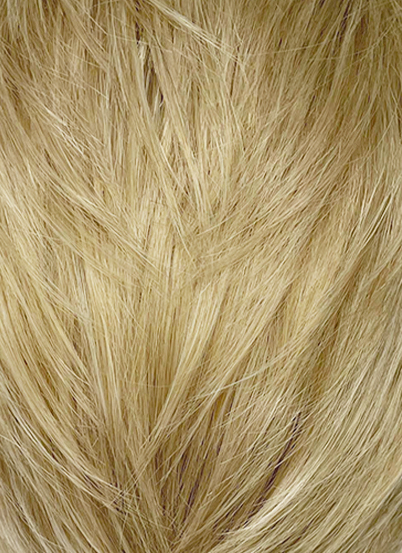 Golden Blonde Straight Lace Front Synthetic Hair Wig LF6143
