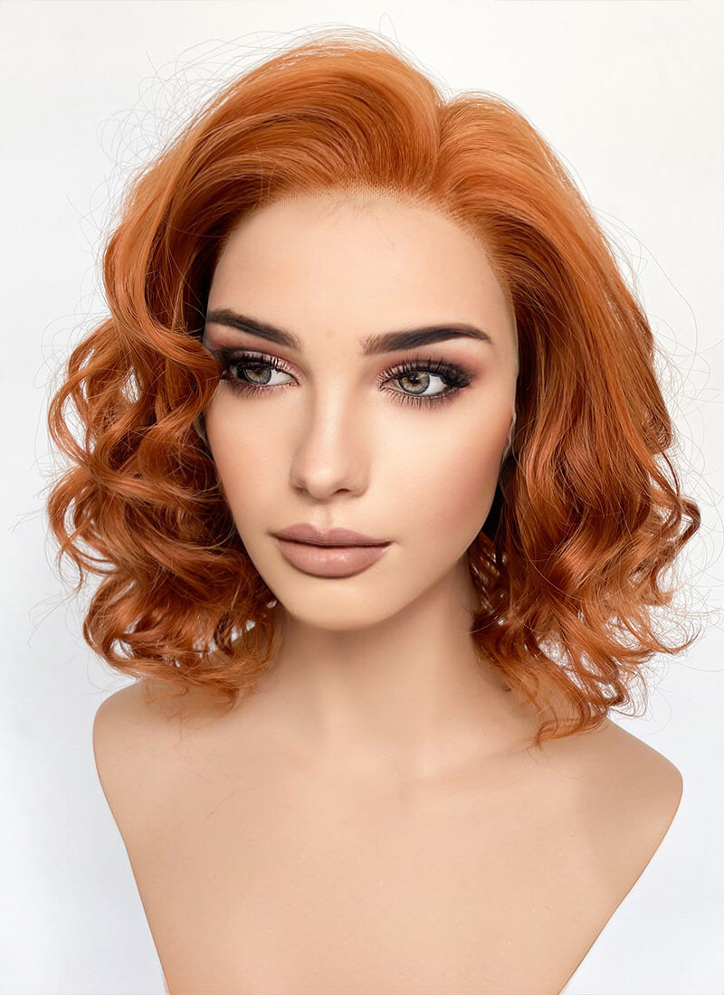 Ginger Wavy 13" x 6" Lace Top Synthetic Wig LFS039