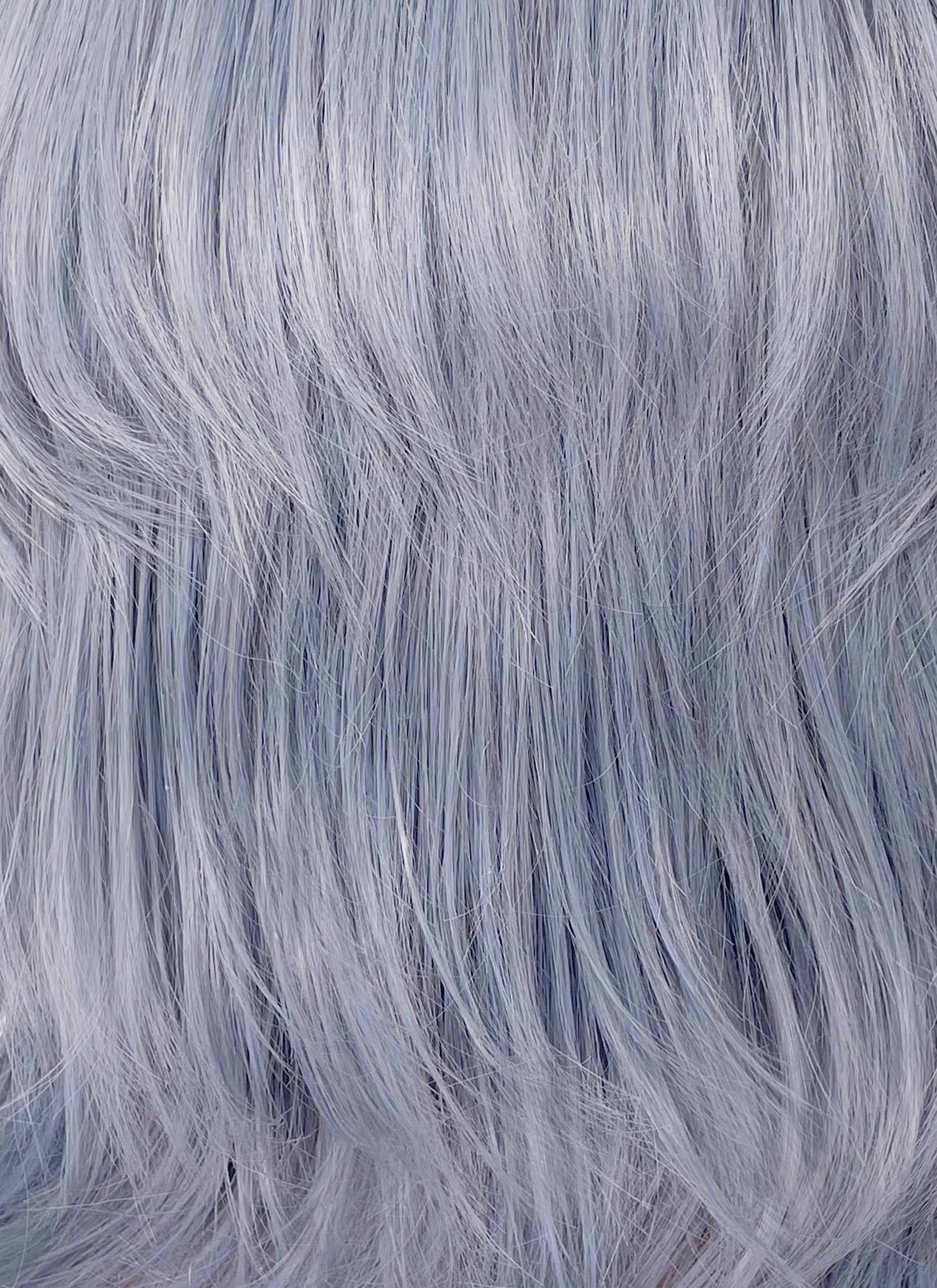 KPop Demon Hunters Saja Boys Mystery Pastel Purple Straight Synthetic Hair Wig TB1762