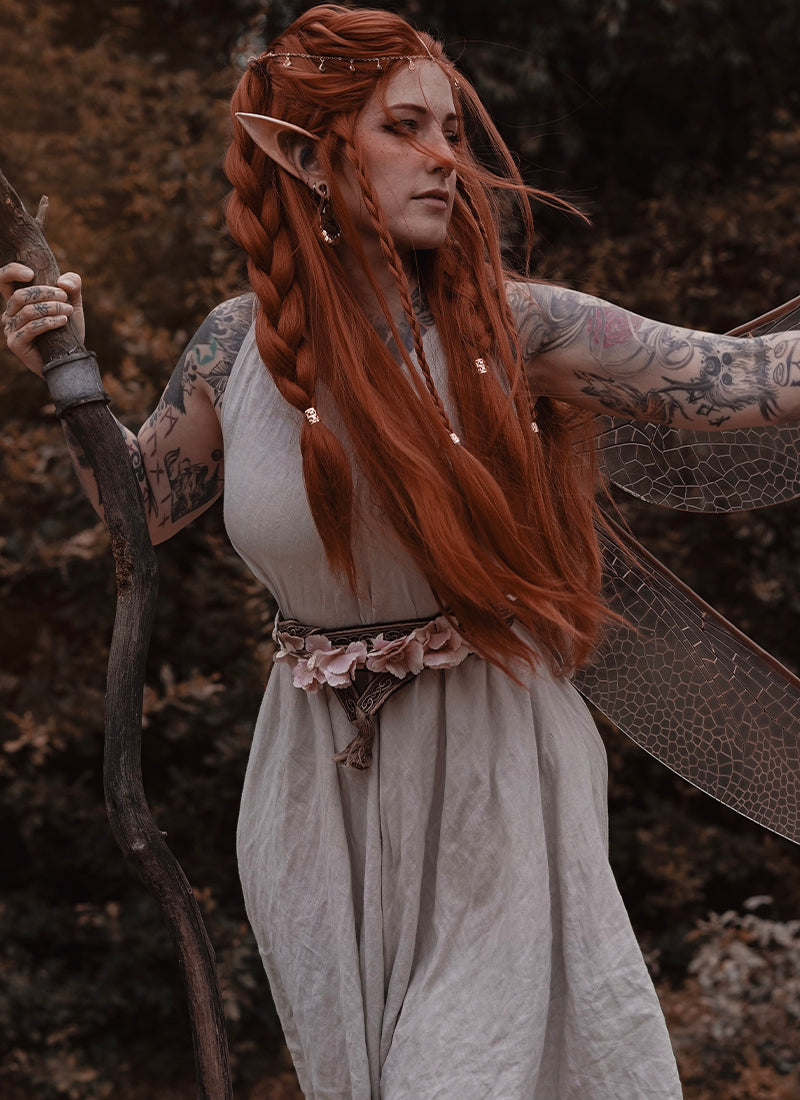 Ginger Straight Yaki Lace Front Synthetic Wig LF624F