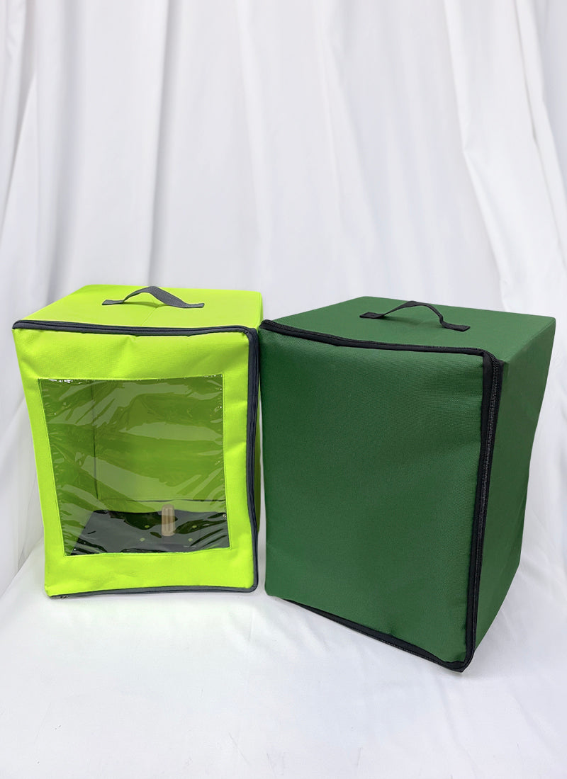 Foldable Cosplay Wig Carrying Case with Backpack Straps C08