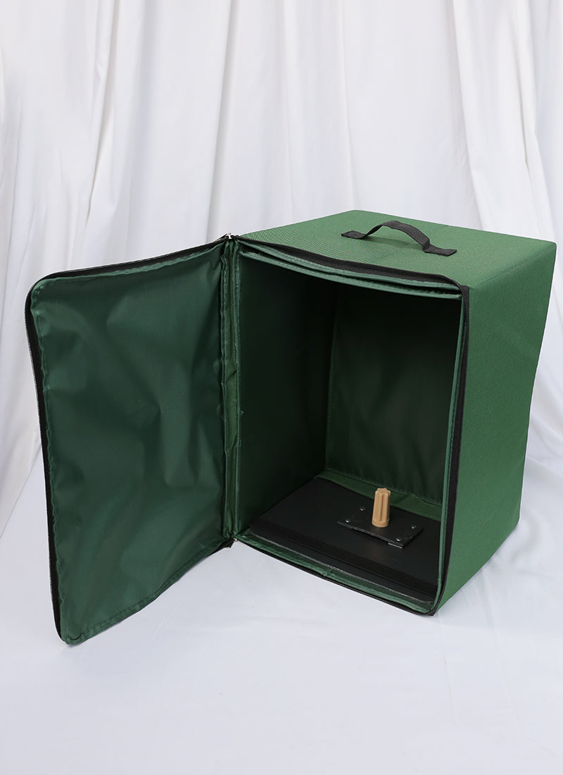 Foldable Cosplay Wig Carrying Case with Backpack Straps C08