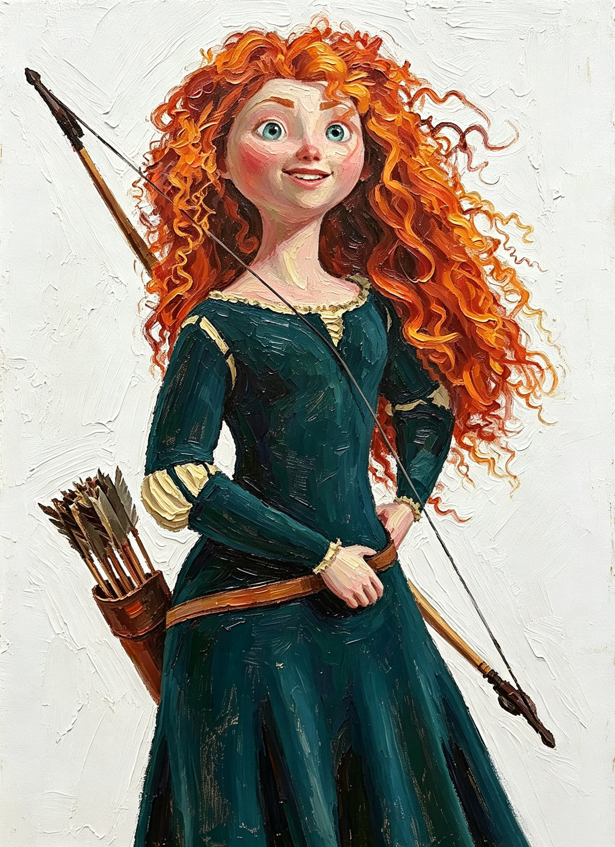 [Confirmed] Brave Princess Merida Inspired Lace Front Wig CMS005
