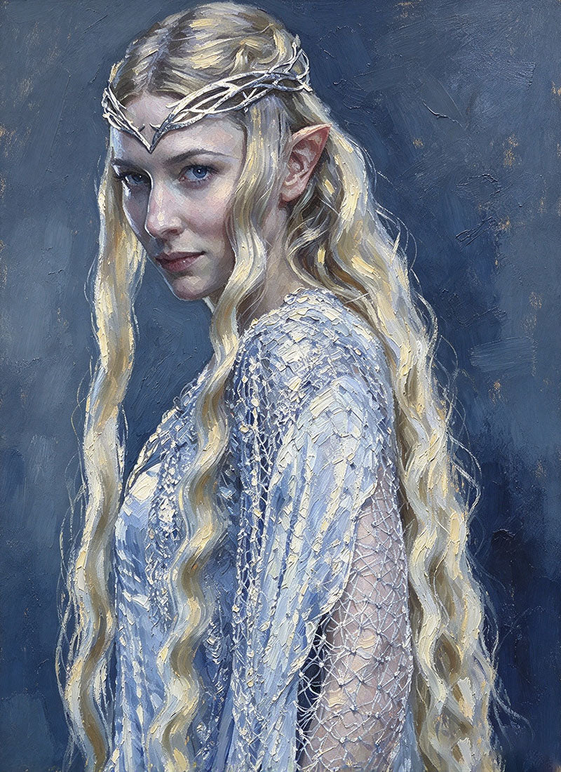 [Confirmed] The Lord of the Rings: The Fellowship of the Ring Galadriel Inspired Lace Front Wig CMS022