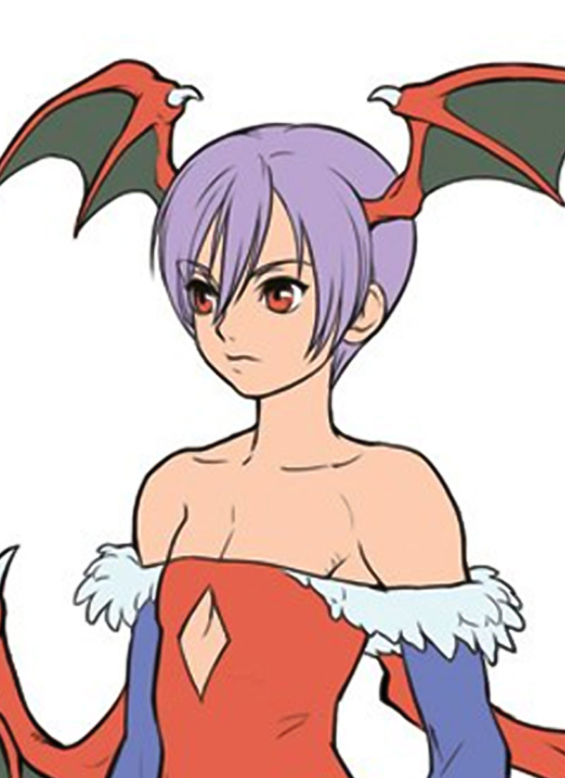 Darkstalkers Lilith Aensland Inspired Wig CMS024