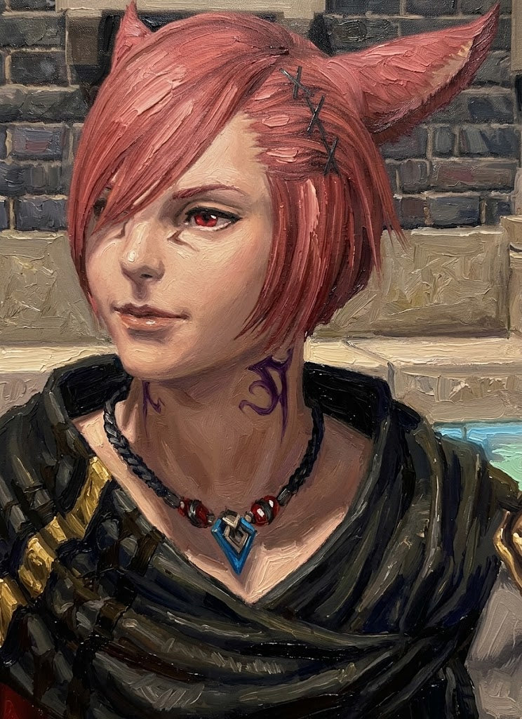 [Confirmed] Final Fantasy XIV G'raha Tia Inspired Lace Front Wig CMS025