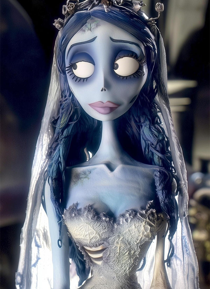 Corpse Bride Emily‌ Inspired Lace Front Wig CMS064