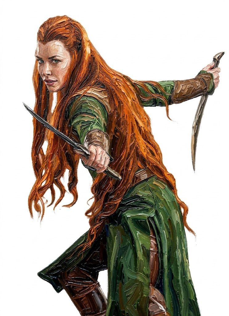 The Hobbit Tauriel Inspired Lace Front Wig CMS071