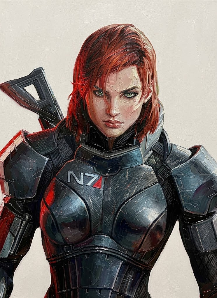 Mass Effect Jane Shepard Inspired Lace Front Wig CMS072