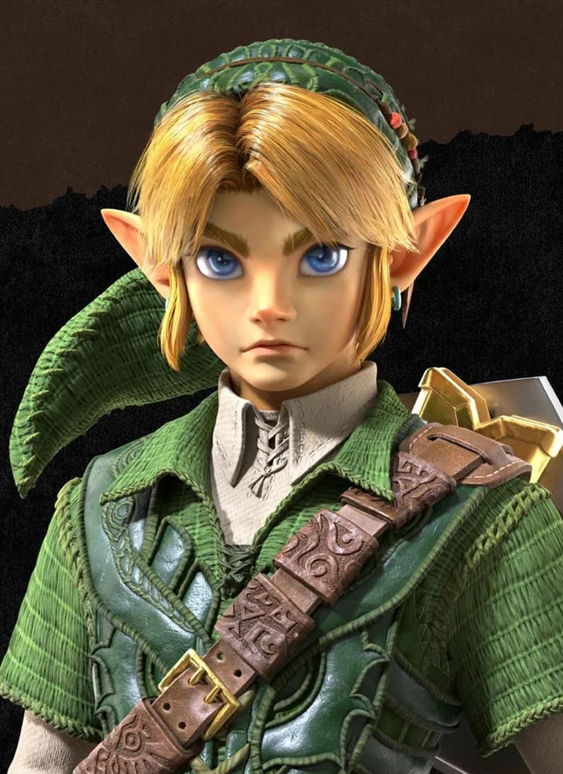 The Legend of Zelda: Ocarina of Time (2026) Link Inspired Lace Front Wig CMS075