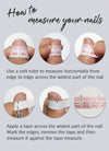 Nude-to-Wine Ombre Cat Claw Sultry Oval Handmade Press-On Nails NF059