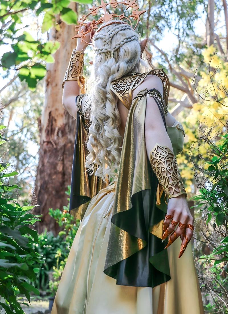 Light Ash Blonde Braided Lace Front Synthetic Wig LF2158F