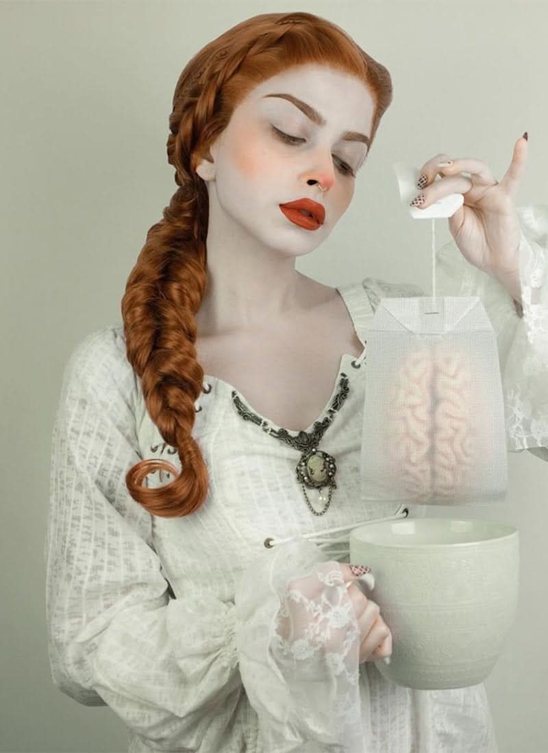 Ginger Braided Lace Front Synthetic Wig LF2044F