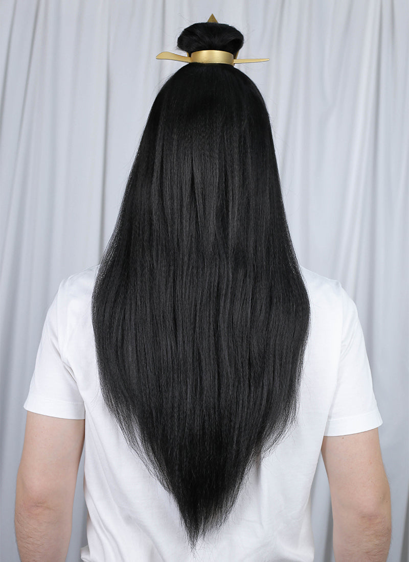 Avatar: The Last Airbender Zuko Black Braided Lace Front Synthetic Wig LF2214