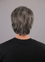 Straight Mixed Brown Lace Front Synthetic Men's Wig NM028