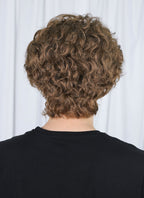 Clair Obscur: Expedition 33 Gustave Brown Curly Lace Front Synthetic Men's Wig LF8054