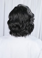 Clair Obscur: Expedition 33 Verso Black Mixed Silver Grey Wavy Lace Front Synthetic Men's Wig LF8067