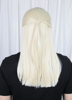 House of the Dragon Daemon Targaryen Platinum Blonde Straight Lace Front Synthetic Men's Wig LW4016