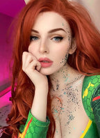 Ginger Wavy Lace Front Synthetic Wig LW735F