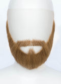 Star Wars Obi-Wan Kenobi Handmade HD Lace Realistic Medium Blonde Beard and Moustache Facial Hair Set MB009
