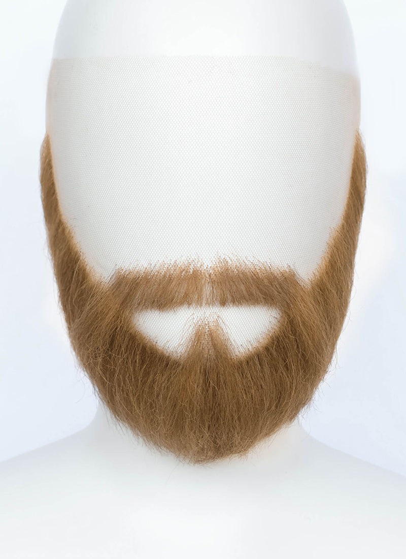 Star Wars Obi-Wan Kenobi Handmade HD Lace Realistic Medium Blonde Beard and Moustache Facial Hair Set MB009