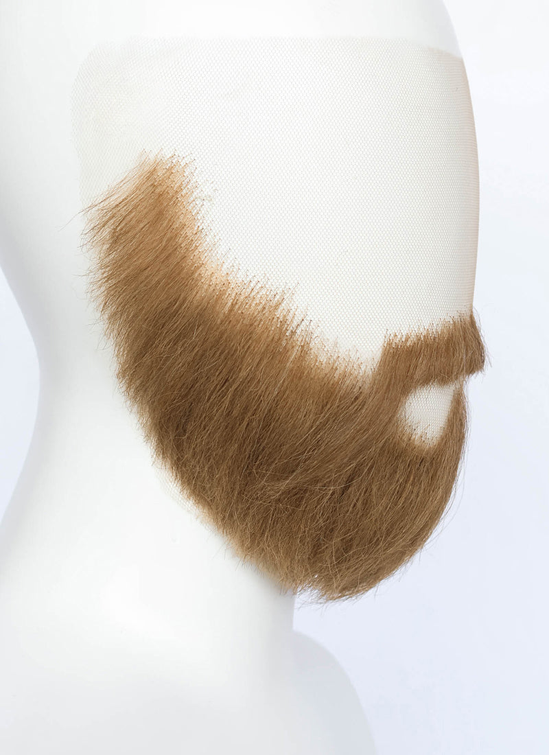 Star Wars Obi-Wan Kenobi Handmade HD Lace Realistic Medium Blonde Beard and Moustache Facial Hair Set MB009