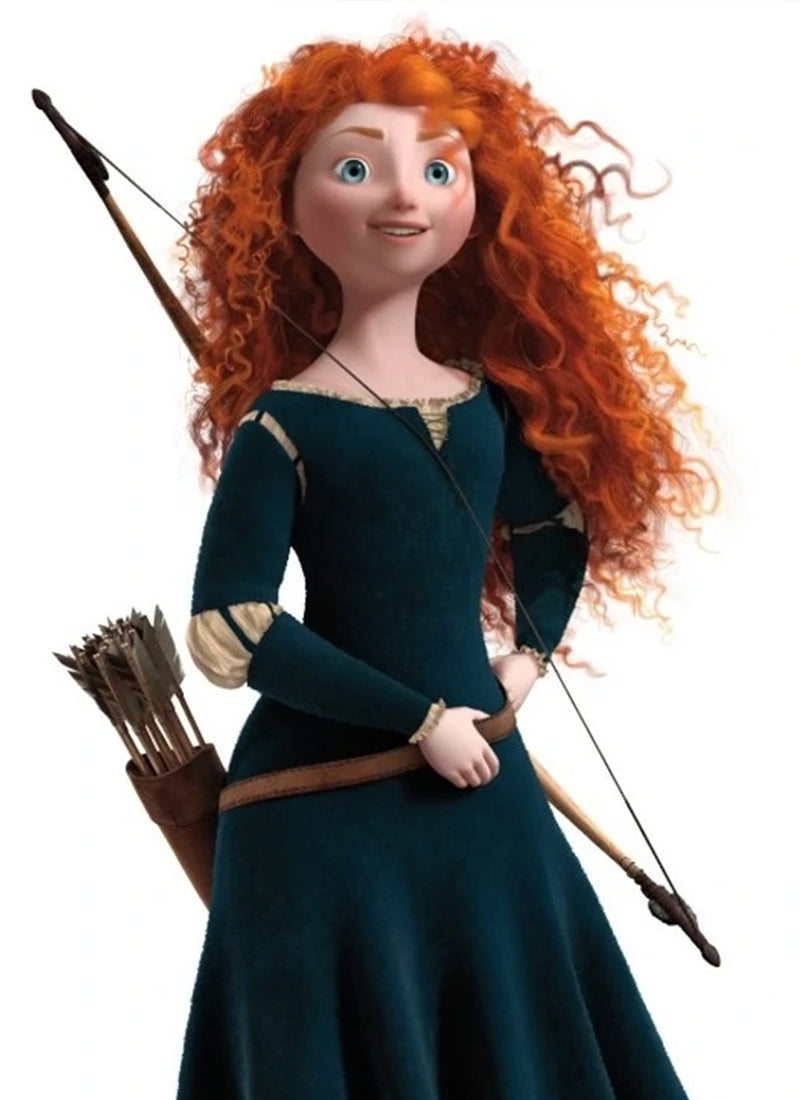Brave Princess Merida Inspired Lace Front Wig CMS005