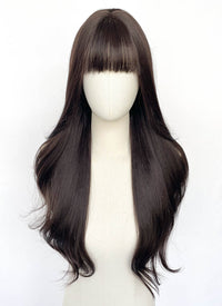 Brunette Straight Synthetic Wig CSX074