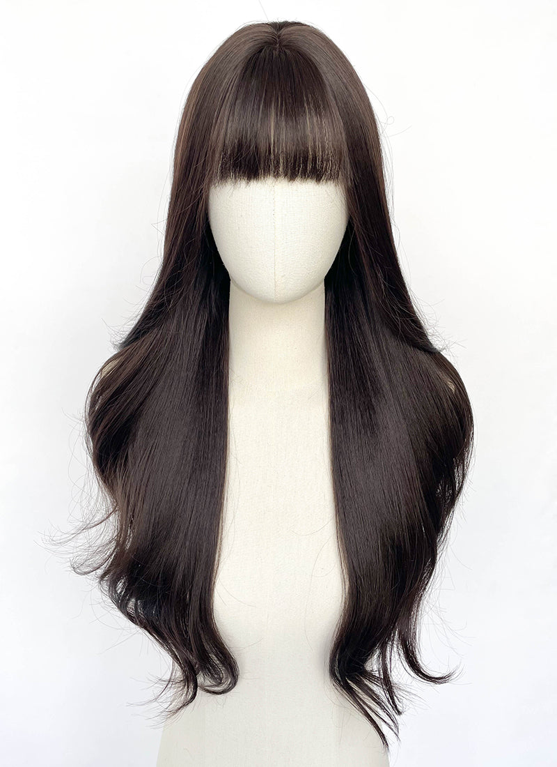 Brunette Straight Synthetic Wig CSX074