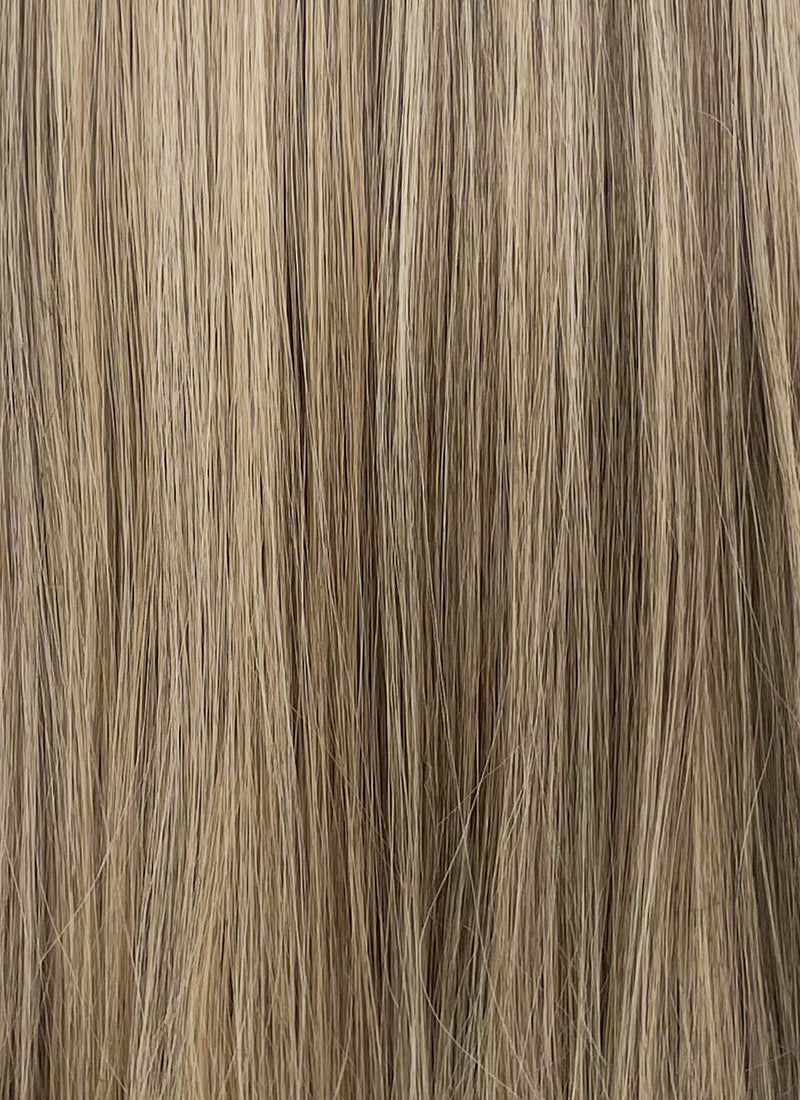 Brown Mixed Blonde Straight Synthetic Wig CSX089