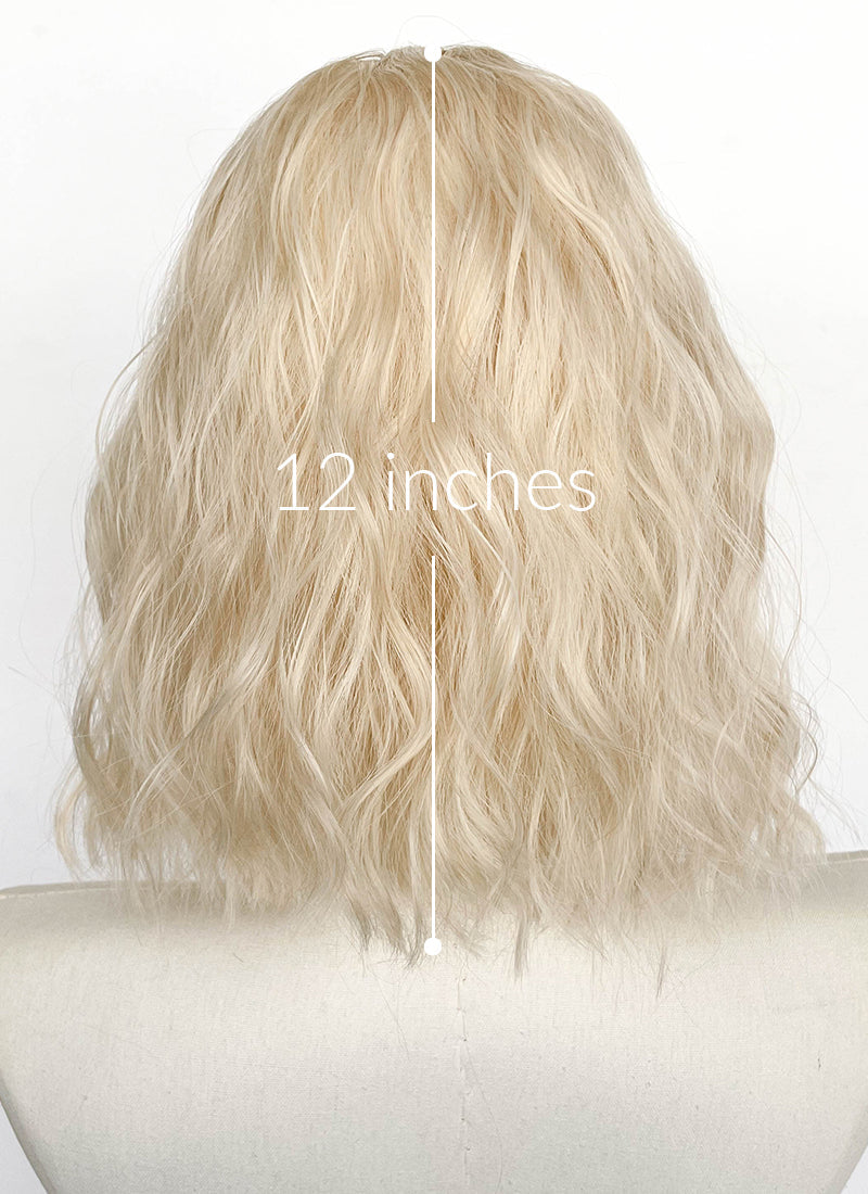 Blonde Wavy Synthetic Wig CSX090