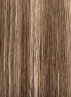 Brown Mixed Blonde Straight Synthetic Wig CSX100