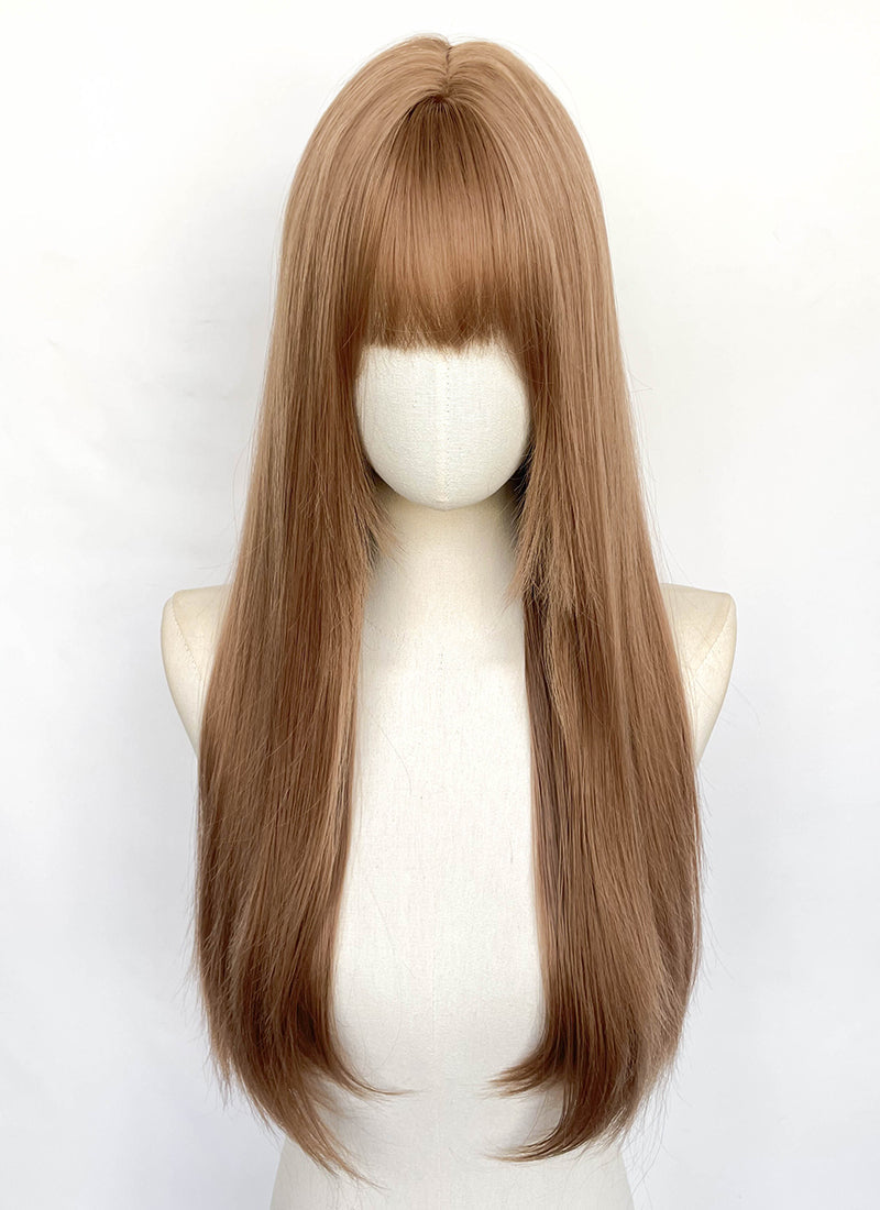 Blonde Straight Synthetic Wig CSX102