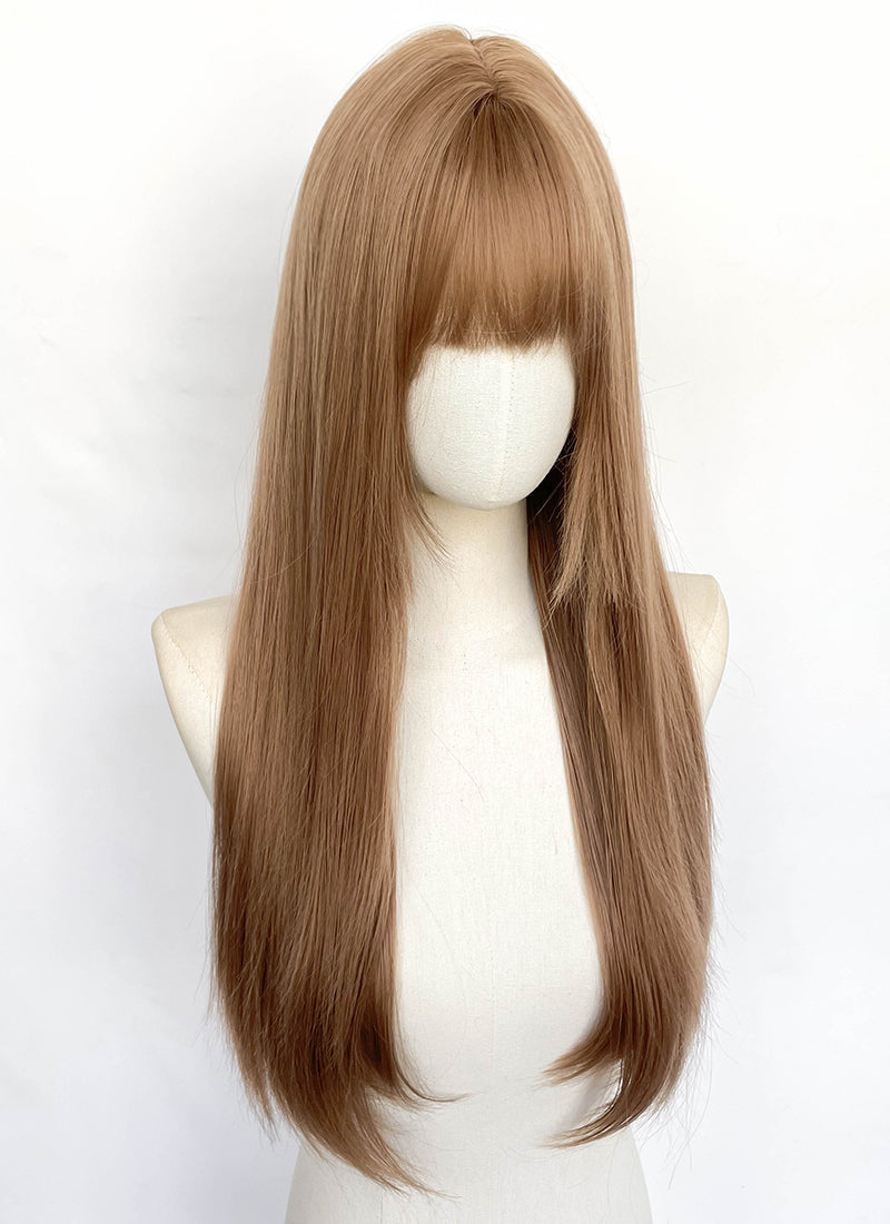 Blonde Straight Synthetic Wig CSX102