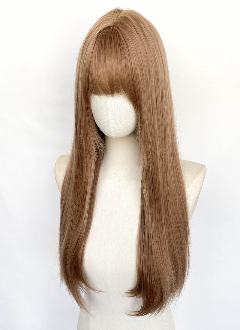 Blonde Straight Synthetic Wig CSX102