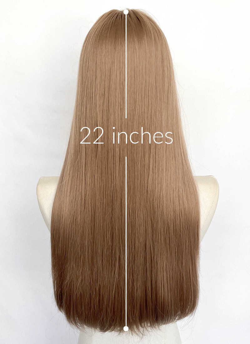 Blonde Straight Synthetic Wig CSX102