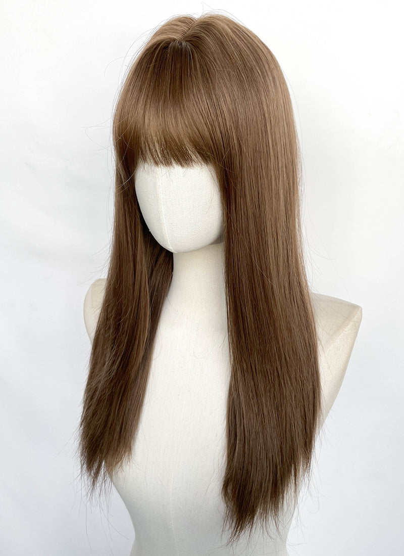 Brown Straight Synthetic Wig CSX106