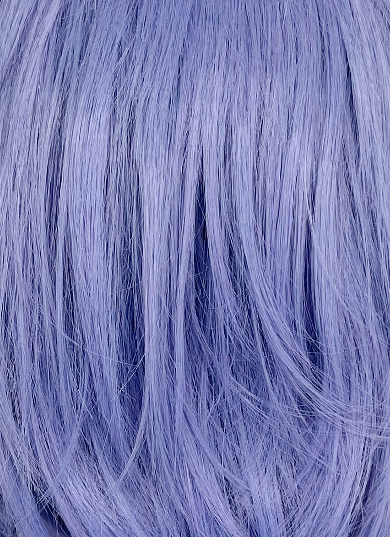 Purple Straight Synthetic Wig CSX116