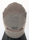 Black Straight Full Lace Kanekalon Synthetic Wig FUL011
