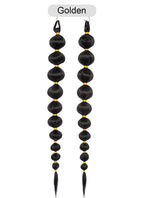 31" Festival Elastic Band Bubble Braid Synthetic Hair Ponytail Extension FP072