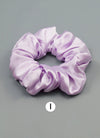 Plain Satin Scrunchie