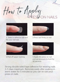 Elegant Black & Off-White Floral Almond Handmade Press-On Nails NF082