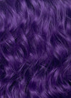 Purple Wavy Lace Front Synthetic Wig LF1288