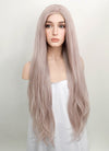 Pastel Pale Plum Straight Lace Front Synthetic Wig LF150G