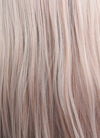 Pastel Pale Plum Straight Lace Front Synthetic Wig LF150G