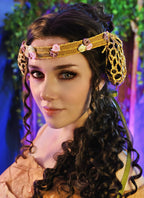 Star Wars Padme Amidala Brunette Braided Lace Front Synthetic Wig LF2145